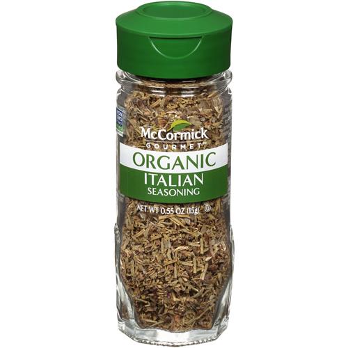 Mélange d'épices italiennes biologiques McCormick Gourmet, 15 g