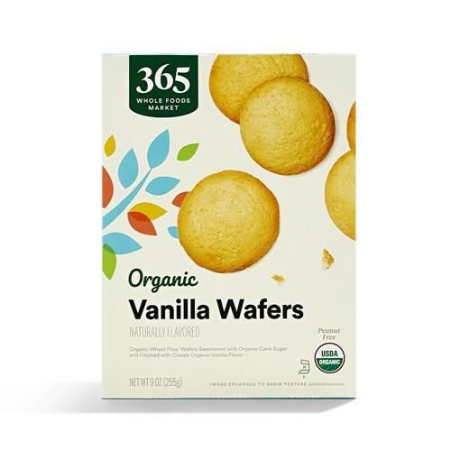 Gaufrettes à la vanille biologiques Whole Foods Market, 255 g