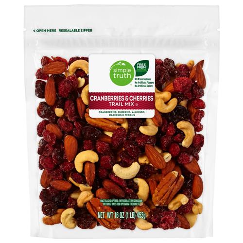Mélange montagnard canneberges et cerises Simple Truth 454 g
