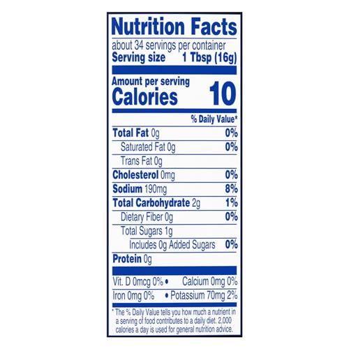 Ketchup aux tomates sans sucre ajouté Kroger 538 g