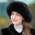 Chapeau chaud en fourrure pour femme – Chapeau de protection contre le froid en hiver