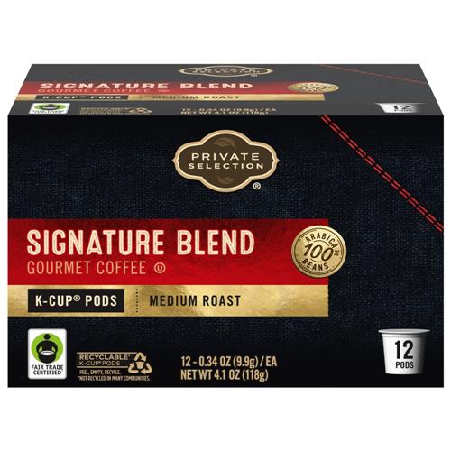 Café moulu en dosettes Sélection Suprême Mélange Signature Torréfaction Moyenne 12 unités