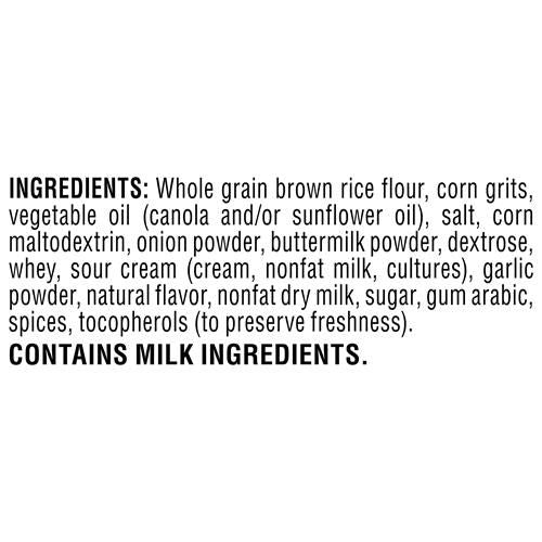 Quaker Galettes de riz Crème aigre et oignon, 86 g
