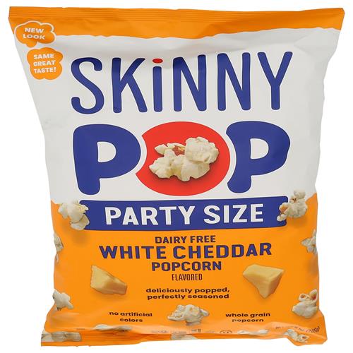 Popcorn Skinny Pop cheddar blanc familial, 226 g