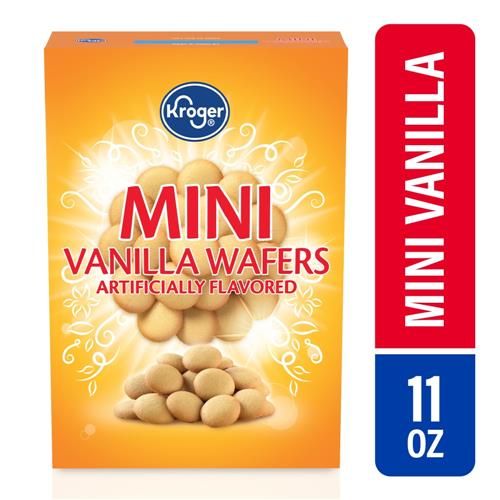 Biscuits gaufrettes mini vanille Kroger 311 g