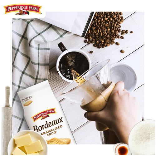 Biscuits croustillants caramélisés Bordeaux de Pepperidge Farm, sac de 191 g