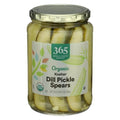 Whole Foods Market, Lances de cornichons à l'aneth casher biologiques, 710 ml