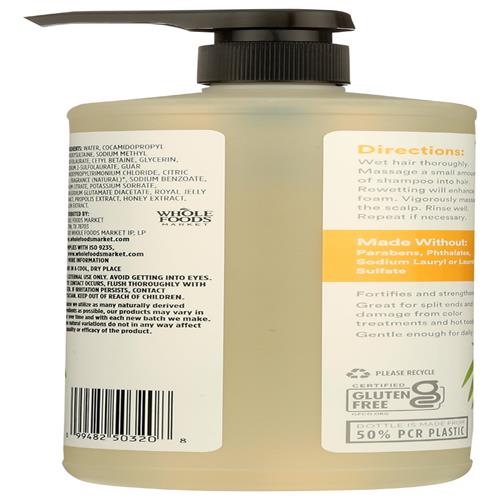 Shampoing Force & Vitalité noix de coco et miel, Whole Foods Market, 946 ml