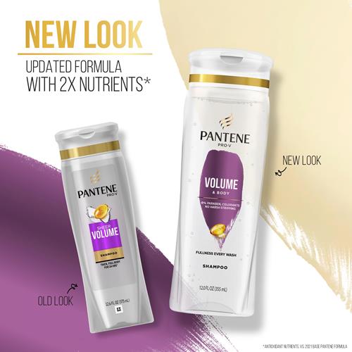 Pantene Pro-V Shampoing Volume & Corps, 355 ml