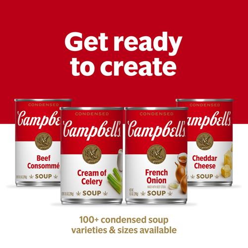 Soupe aux champignons dorés condensée de Campbell, boîte de 10,5 onces