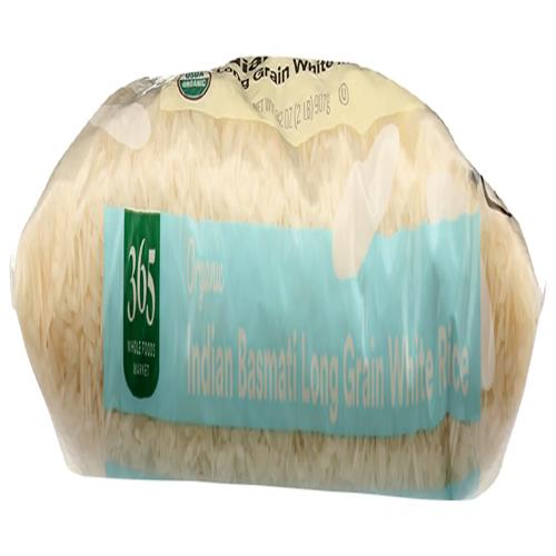 Whole Foods Market, Riz Basmati Blanc Bio Indien, 907 g