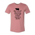 T-shirt imprimé "All Good Things Are Wild And Free" | Confort et style premium