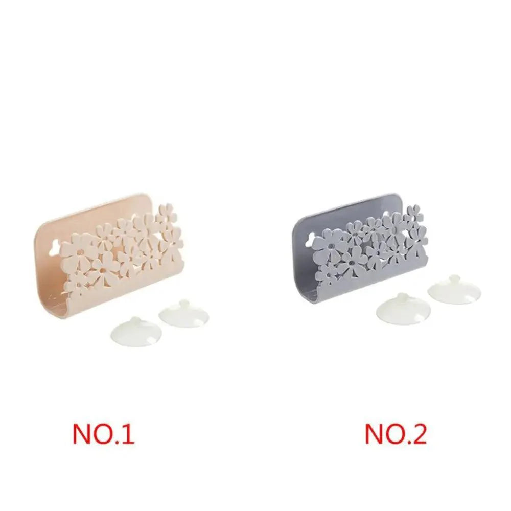 Support de séchage durable pour cuisine et salle de bain, lot de 2, support de rangement à ventouse pour éponges d'évier de toilette, support à ventouse pour torchons, support de rangement pour brosses et savon