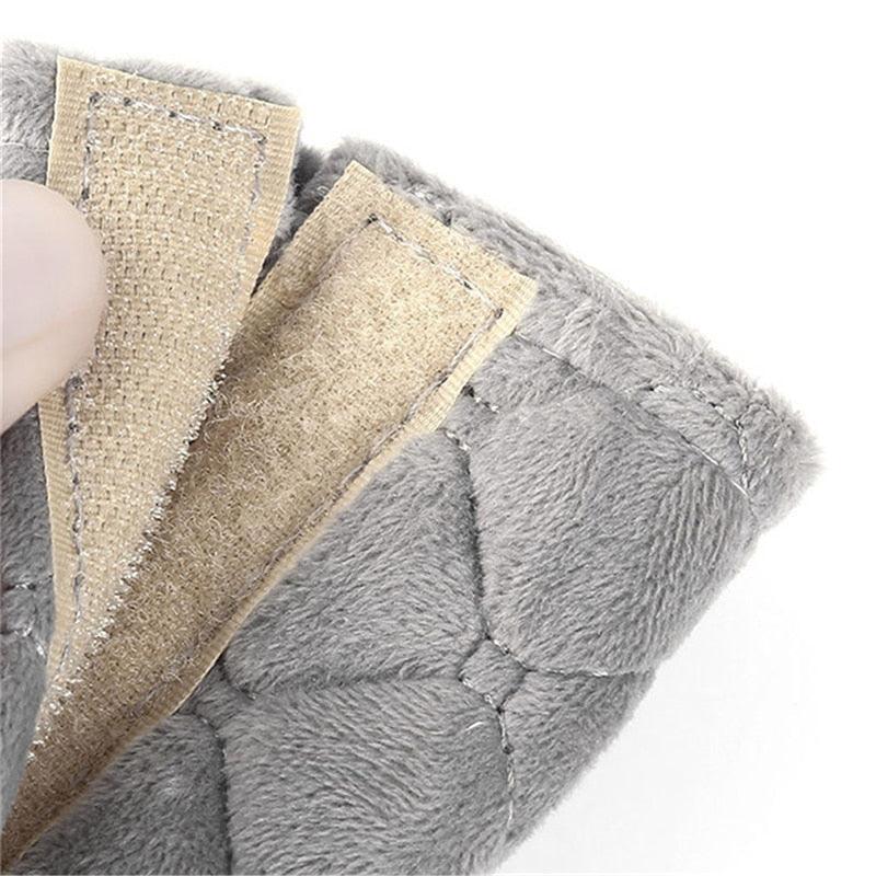 2 protège-ceintures de sécurité moelleux pour l'épaule – Housse de ceinture douce et confortable en velours pour adultes, jeunes, enfants, voiture, camion, SUV, avion, sangles de sac à dos, protège-sangle de ceinture de sécurité pour voiture