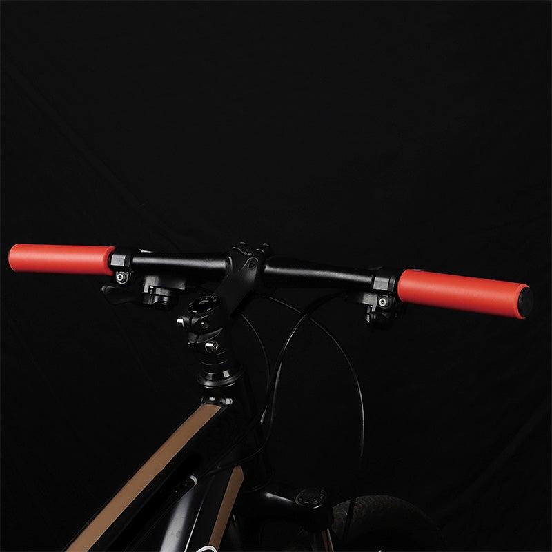 2 poignées de vélo en silicone antidérapantes et absorbant les chocs pour VTT, en gel de silice, super légères, antidérapantes, antichoc, avec blocage, pour cyclisme