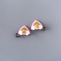 2 pièces/ensemble pinces à cheveux mignonnes pour filles, paillettes arc-en-ciel, fleurs en feutre, épingles à cheveux, oreilles de chat, barrettes en forme de lapin, accessoires pour cheveux pour enfants, pour fêtes d'Halloween, cosplay pour filles