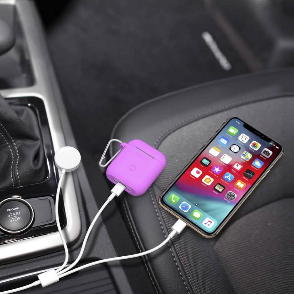 Chargeur 3-en-1 pour iPhone et Apple Watch