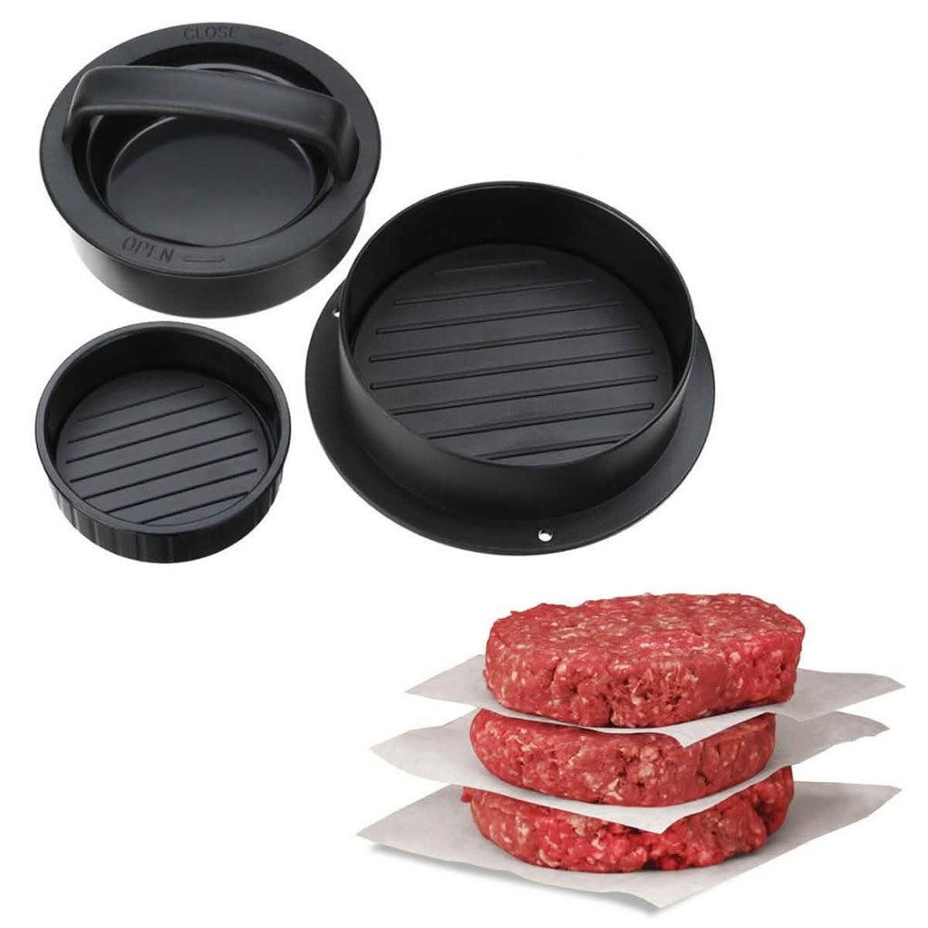 Presse à hamburger et mini-burger 3-en-1