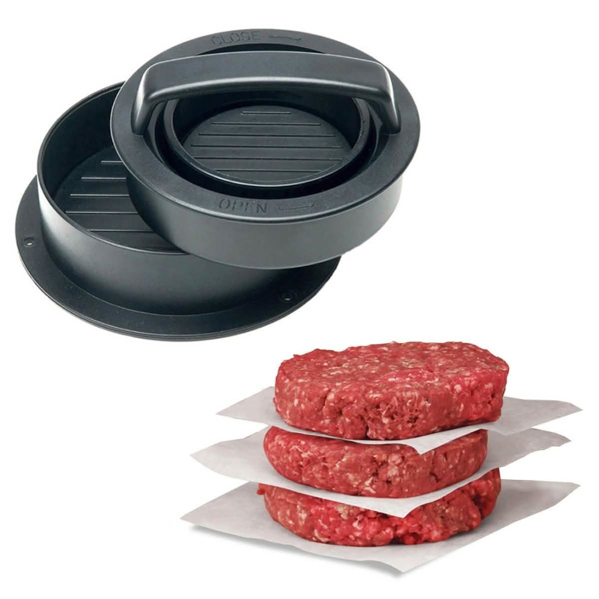 Presse à hamburger et mini-burger 3-en-1