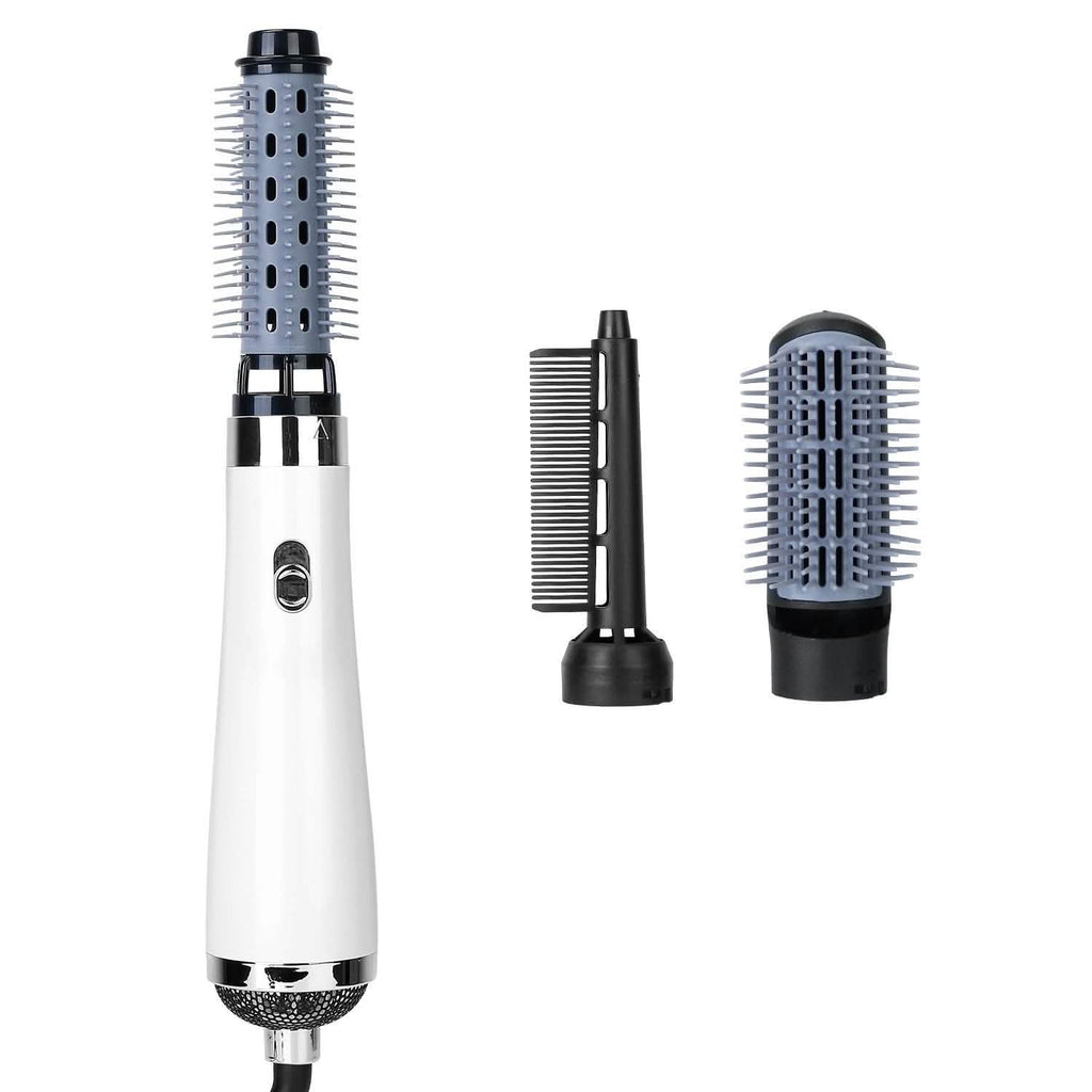 Brosse Soufflante 3-en-1 Sèche-Cheveux et Peigne Coiffant en un Seul Geste