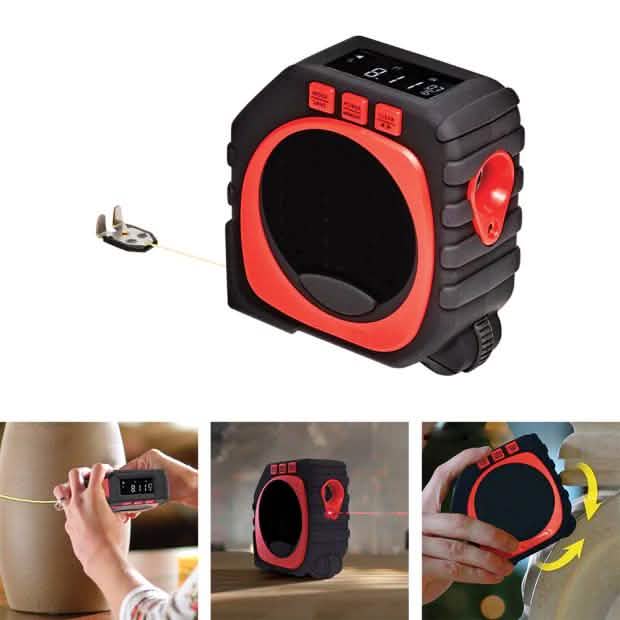 Outil de mesure professionnel numérique laser 3-en-1