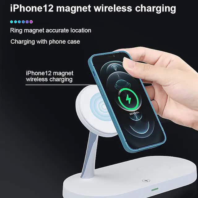 Chargeur sans fil magnétique 3-en-1