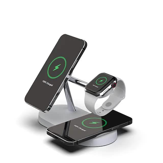 Chargeur sans fil magnétique 3-en-1