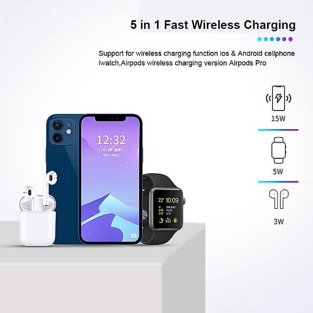 Chargeur sans fil magnétique 3-en-1