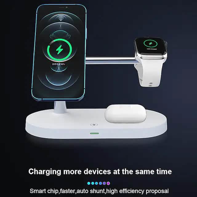 Chargeur sans fil magnétique 3-en-1