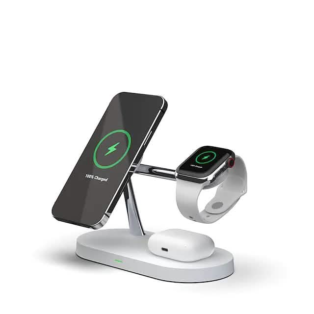 Chargeur sans fil magnétique 3-en-1