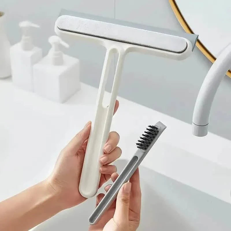 Brosse de nettoyage de vitres multi-usage 3 en 1