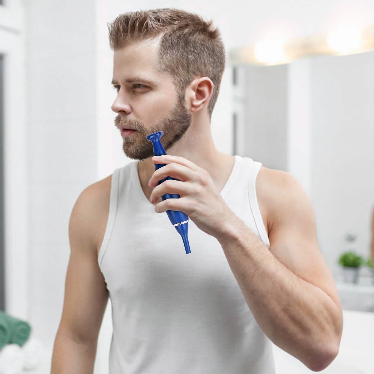 Tondeuse 3-en-1 nez, sourcils et barbe