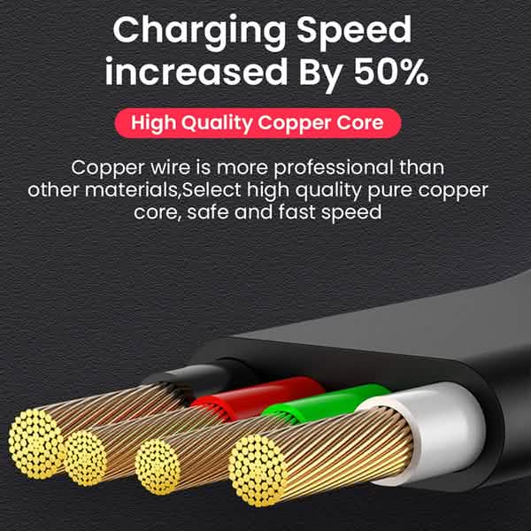 Câble de charge rétractable portable 3-en-1