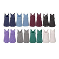 Lot de 3 : Débardeurs dos nageur en mélange de tissus Tri-Blend pour femme American Apparel