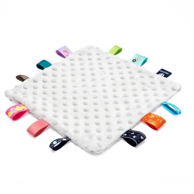 Lot de 3 : Serviette de bain, Couverture à mordiller, Aide au sommeil et Jouets sensoriels