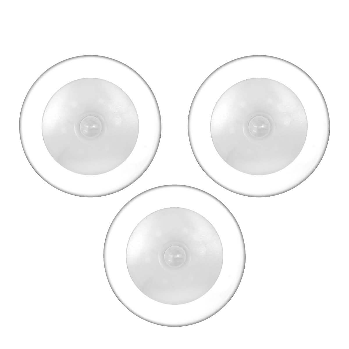 Lot de 3 : Lampes LED à détecteur de mouvement Bell + Howell