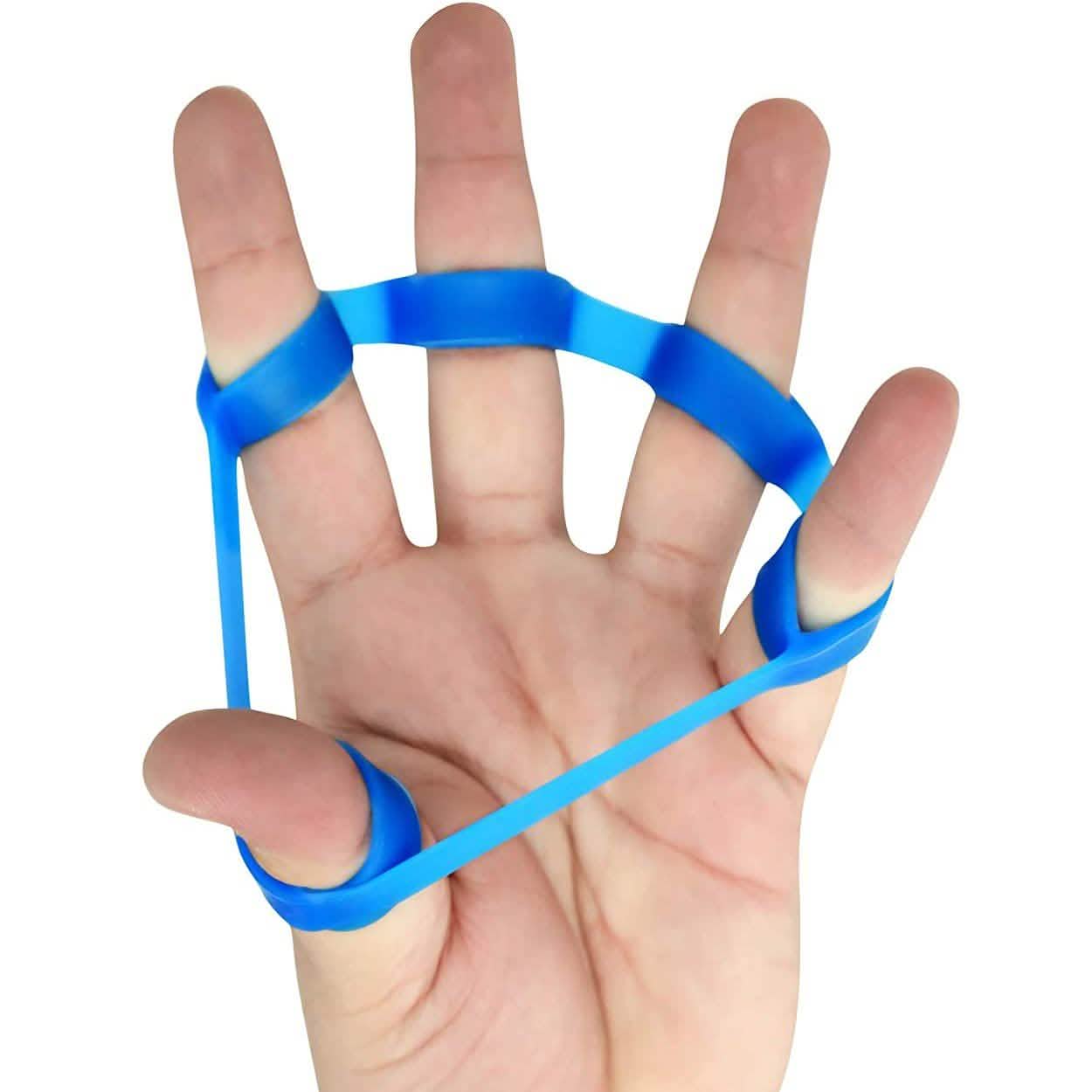 Lot de 3 : Bandes de résistance pour l'étirement et le renforcement des doigts