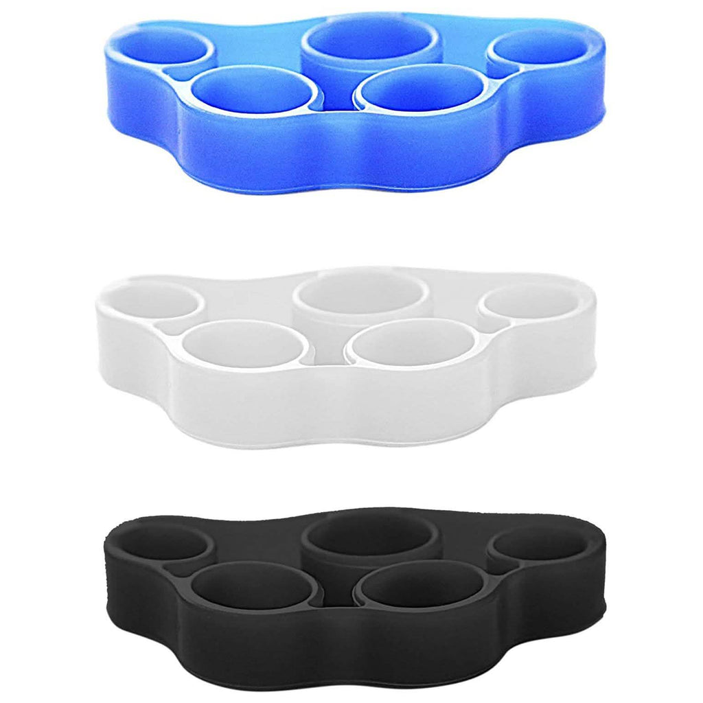Lot de 3 : Bandes de résistance pour l'étirement et le renforcement des doigts