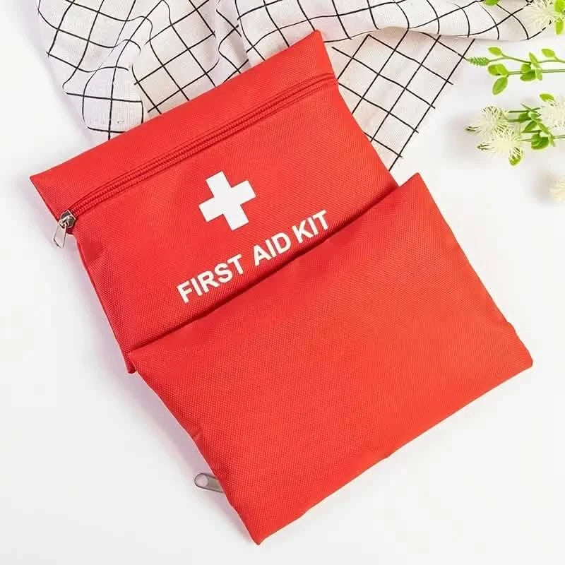 Lot de 3 : Sacs de trousse de premiers secours pour infirmière, sac à outils médical rouge