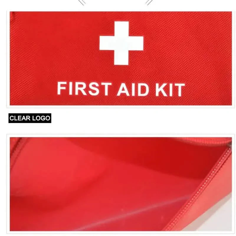 Lot de 3 : Sacs de trousse de premiers secours pour infirmière, sac à outils médical rouge