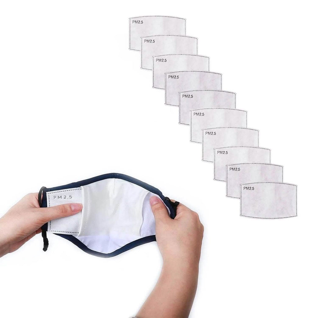 Lot de 3 : Masque réutilisable double couche drapeau de l'Allemagne avec boucles réglables