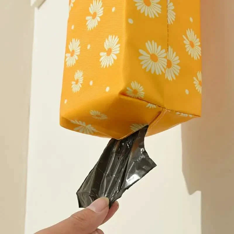 Lot de 3 : Distributeur de sacs poubelle de cuisine suspendus