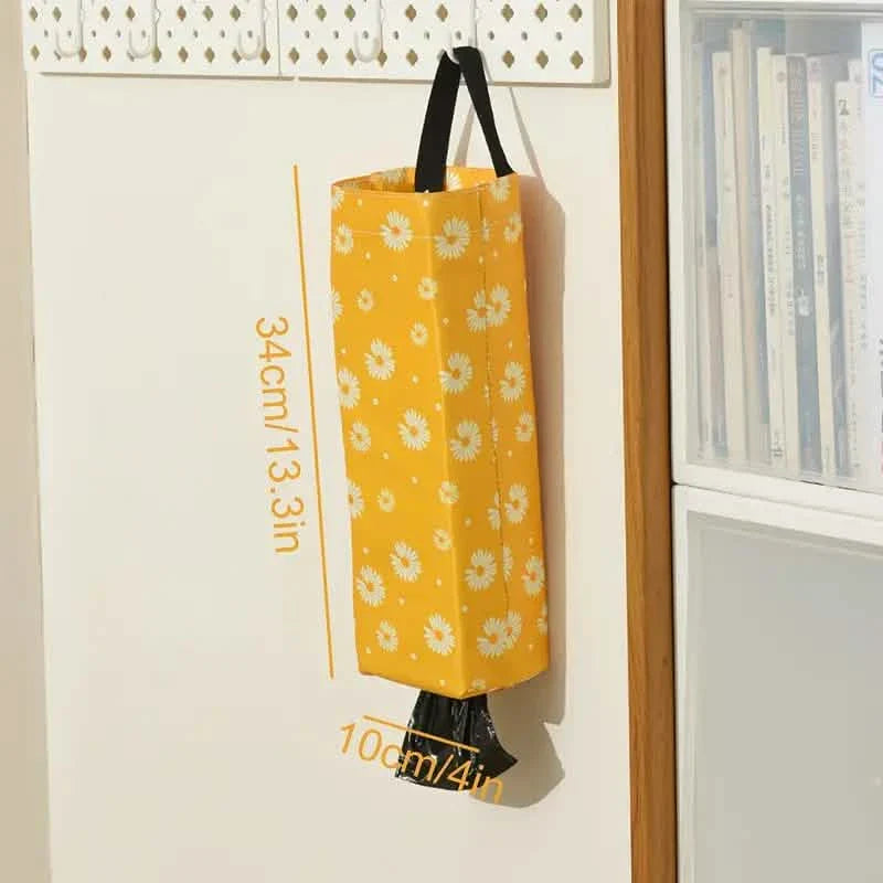 Lot de 3 : Distributeur de sacs poubelle de cuisine suspendus