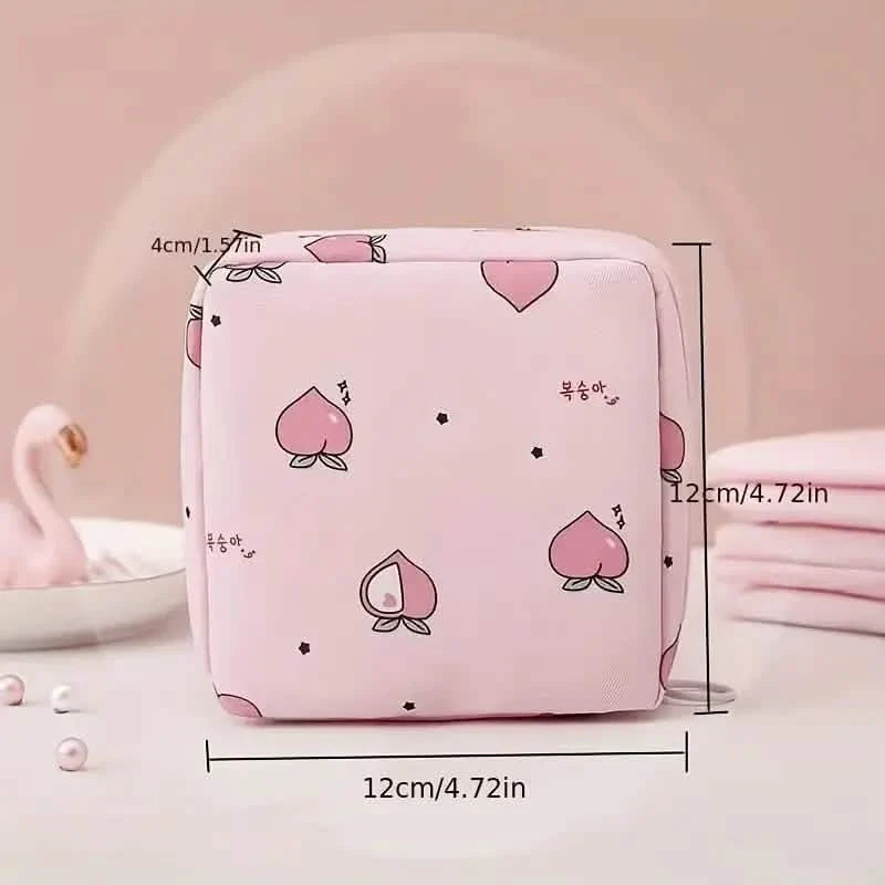 Lot de 3 : sac de rangement grande capacité pour serviettes hygiéniques