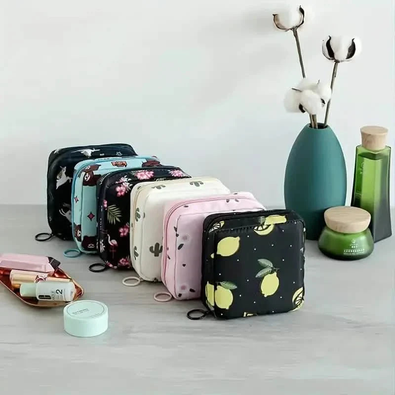 Lot de 3 : sac de rangement grande capacité pour serviettes hygiéniques