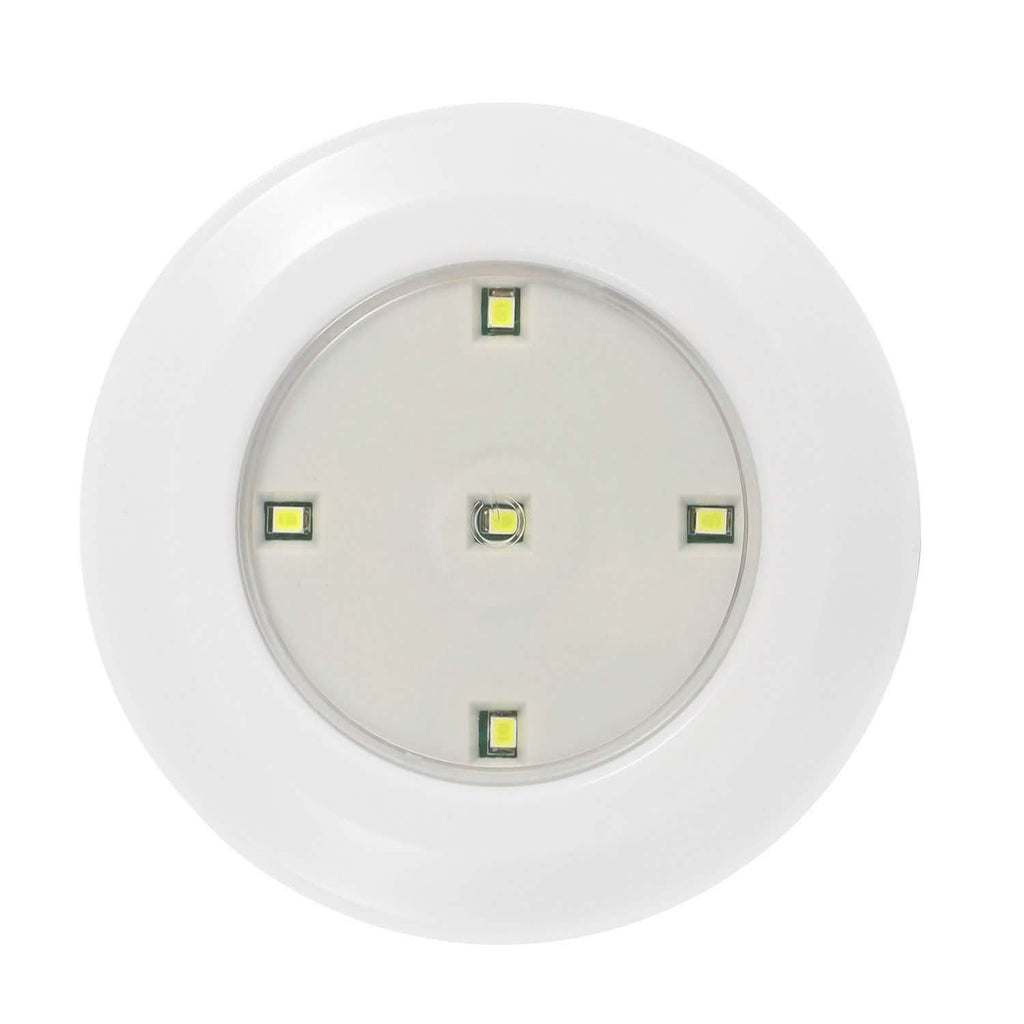 Lot de 3 : Lumières de placard à DEL sans fil en forme de palet