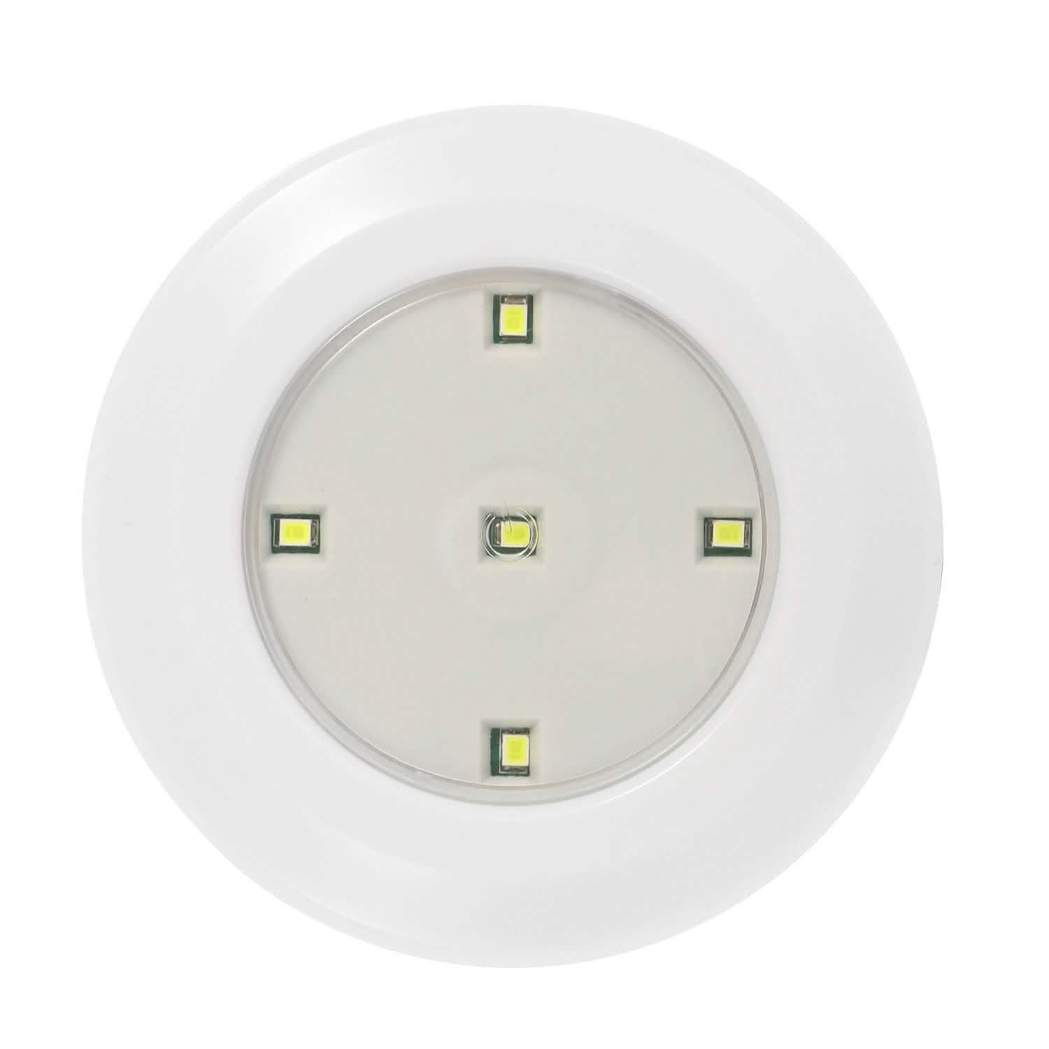 Lot de 3 : Lumières de placard à DEL sans fil en forme de palet