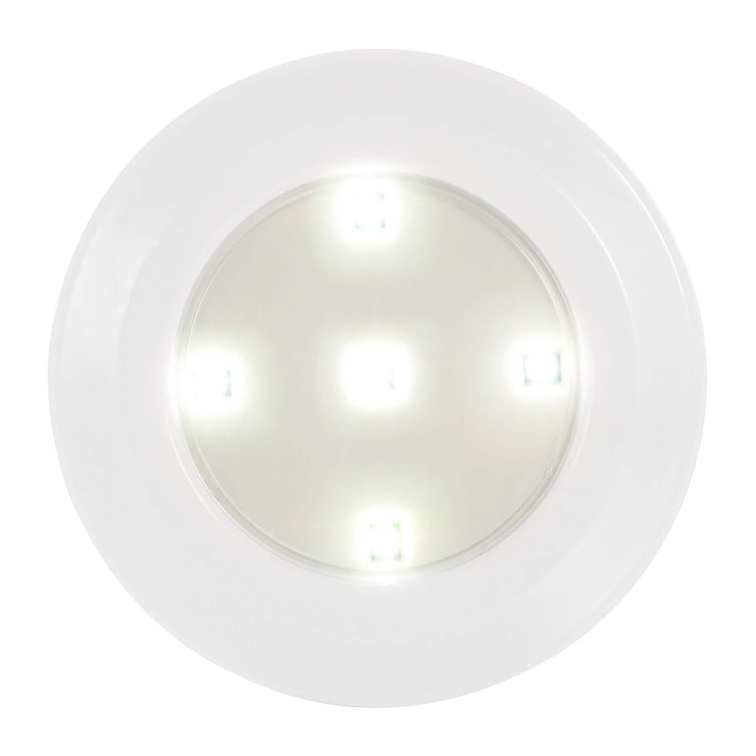 Lot de 3 : Lumières de placard à DEL sans fil en forme de palet