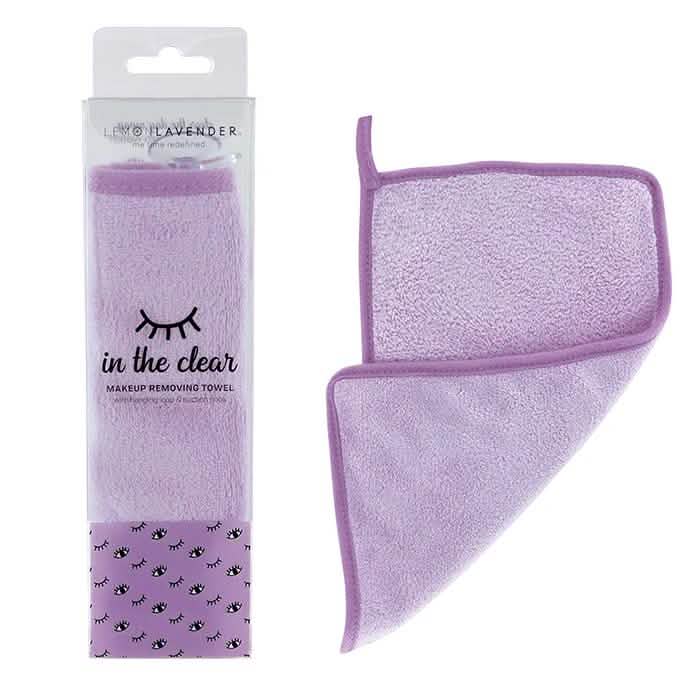 Lot de 3 : Serviettes démaquillantes Citron Lavande