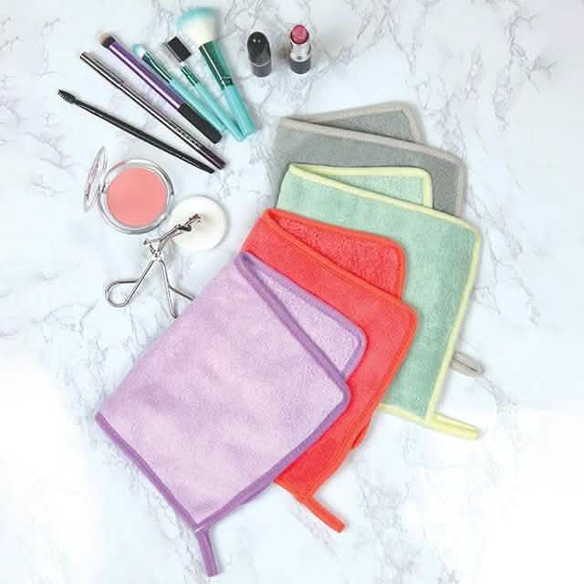 Lot de 3 : Serviettes démaquillantes Citron Lavande